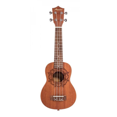 Ukulele Soprano Bamboo Bu-21 Kai Con Funda Ukelele